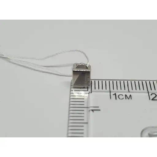 Серебряная моносерьга-пуссета Vegas. 20183/1Р - фото 2