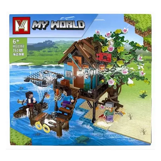 Конструктор Майнкрафт, MG1382, 762+ деталей
