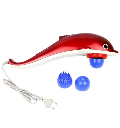 Ручний масажер Дельфін для тіла Dolphin Massager для схуднення масажу шиї - фото 1