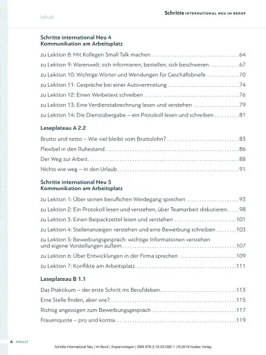 Schritte international Neu 2-6 (A1/2-B1) im Beruf mit Audios online - фото 3
