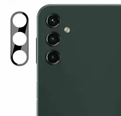 Защитное стекло на камеру DK 3D Color Glass для Samsung Galaxy A14/A14 5G A145/A146 015643 black - фото 3