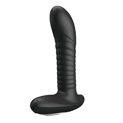 Стимулятор простати Pretty Love Prostate Massager, 15.9 см (чорний) - фото 1