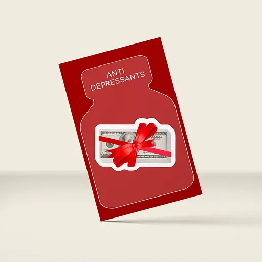 Обʼємний стікер-листівка Cobart Antidetressant - фото 2