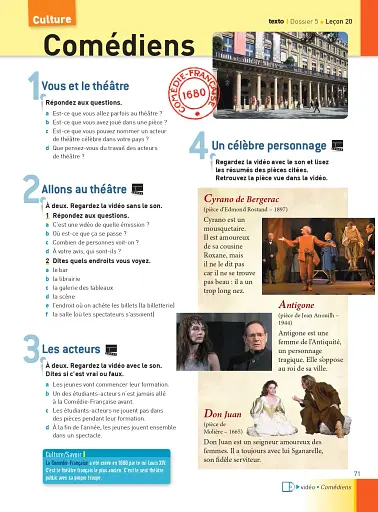 Texto. Niveau 2. Livre de l'eleve + DVD-ROM + manuel numerique eleve - фото 16