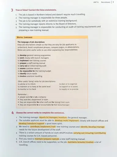 English for the Human Resources Industry: Student's Book Pack - фото 6