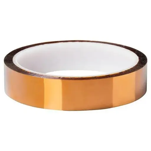 Скотч термостійкий 20 мм каптоновий поліамідний - фото 1