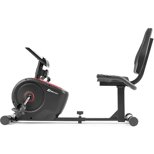Горизонтальний велотренажер Hop-Sport HS-2050L Beat червоний - фото 2