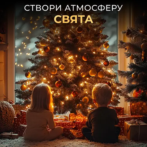 Новорічна гірлянда кімнатна Garlando 1000L100MGY Роса з пультом 100 м 1000 LED зелений дріт Жовте сяйво  - фото 8