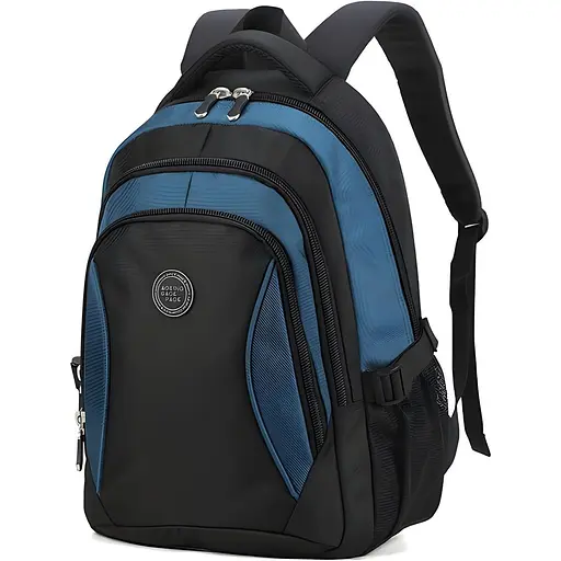 Універсальний міський рюкзак Justpack з ортопедичною спинкою 26х42х18 см синій (8853) - фото 3