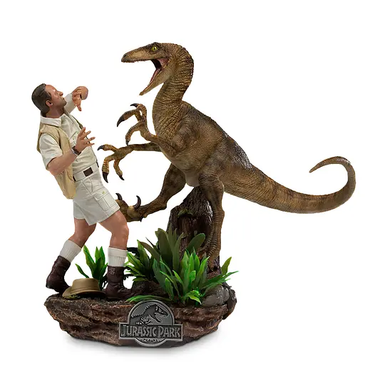 Статуэтка JURASSIC PARK Clever Girl Deluxe Art Scale 1/10 (Парк Юрского периода) - фото 1