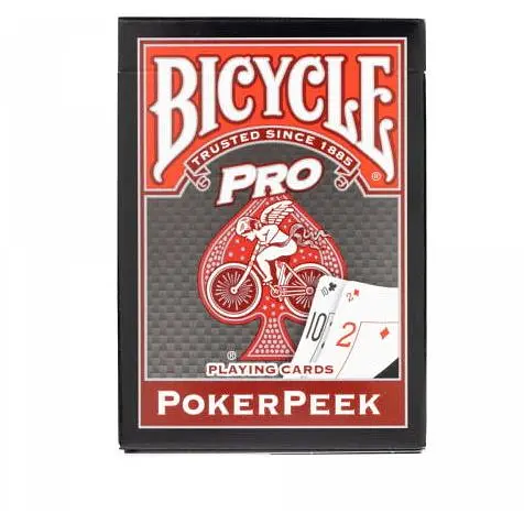 Карти гральні United States Playing Card Company Bicycle Pro PokerPeek (red) (01456-1)