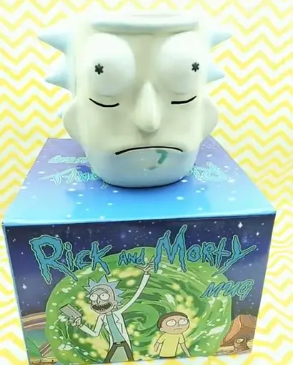 Кружка 3D GB Eye керамічна Рік і Морті Rick and Morty Mug RM R - фото 6
