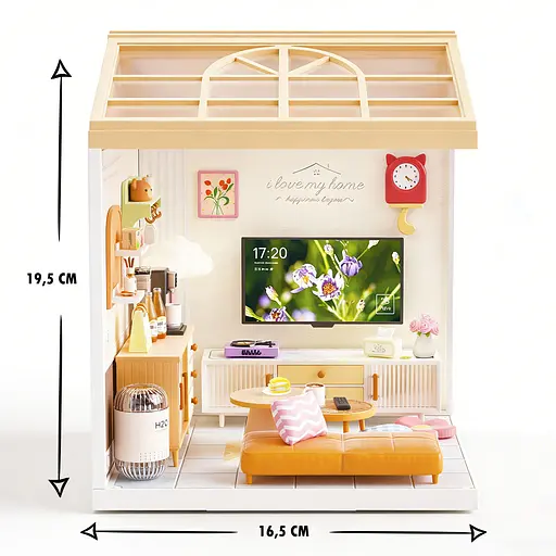 Конструктор-румбокс Mini House серії Інтер'єр - Вітальня (8006) - фото 4