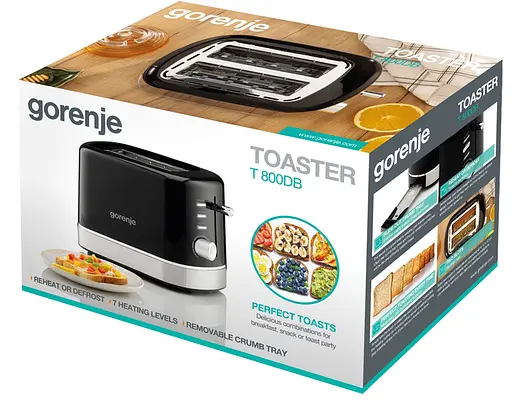 Тостер Gorenje T800DB (7040730) - фото 7