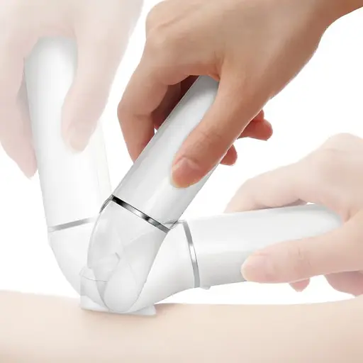 Panasonic Епілятор пінцетний, акумуляторний , пінцет.-60, волог.+сух., насадок-2, футляр, білий - фото 4