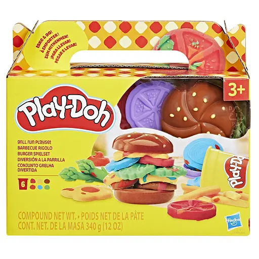 Набір для творчості Hasbro з масою для ліплення Play-doh Кулінарні формочки (G1609_G1614)