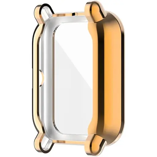 Чехол-накладка DK CDK Silicone Face Case для Xiaomi Amazfit Bip S / 1S / S Lite (012417) (rose gold) - фото 4
