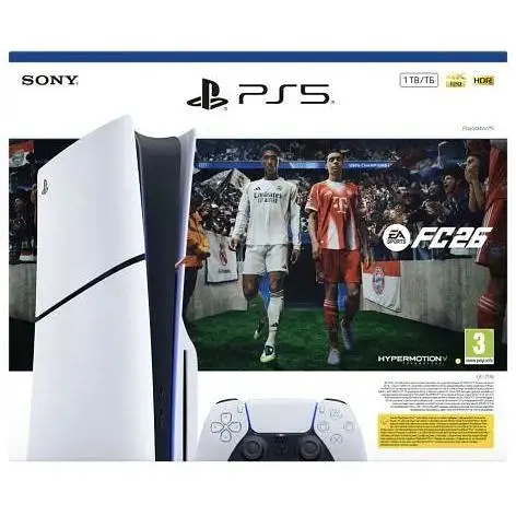 Ігрова консоль Sony PlayStation 5 Slim 1Tb EA SPORTS FC 26 Bundle