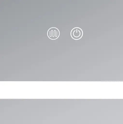 Дзеркало Lidz Kubis (KU2) 700х800 мм з LED-підсвічуванням Touch LD78LF9047080 - фото 8