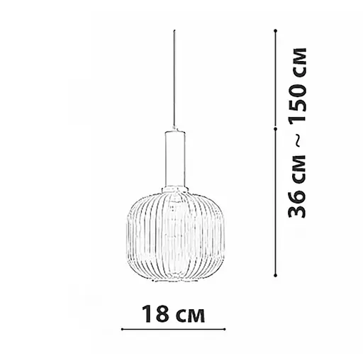 Підвісний світильник Friendlylight Irix B FL3063 - фото 4