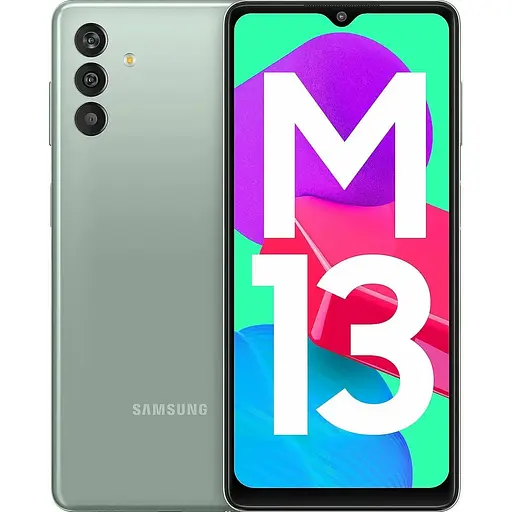 Смартфон Samsung Galaxy M13 4/64Gb Aqua Green (SM-M135FU) [India Version, Без NFC]