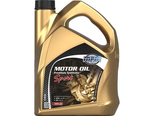 Моторна олива MPM Premium Synthetic Sport 10W-60 5л (05005R)