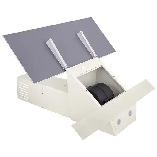 Вытяжка декоративная наклонная Минола HVS 9412 IV 850 LED - фото 8