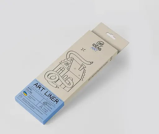 Набір кольорових лінерів, 6 кольорів, 6 set Basic colors, IDEA10-AL6BASIC, 99IDEAS - фото 2