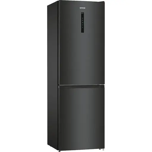 Холодильник Gorenje NRK619EABXL4 с нижней морозильной камерой 185х60х60 см 2 двери Х 204 л М 96 л A+ NoFrost Plus Fresh zone черный - фото 4