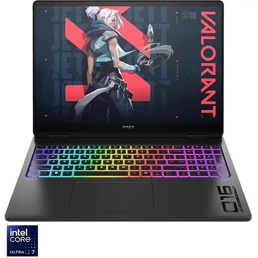 Ноутбук Игровой HP OMEN MAX 16-ah0009nn Ultra 7 255HX la 52GHz, 64GB DDR5, 1TB, RTX 5070 12GB, DOS