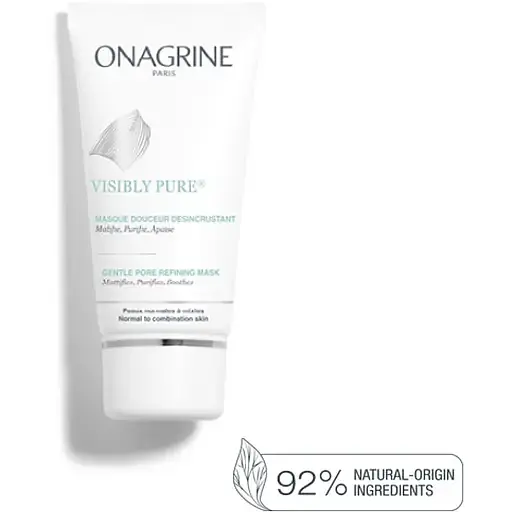 Очищувальна маска Onagrine Visibly Pure ніжна для звуження пор 75 мл (P01526) - фото 2