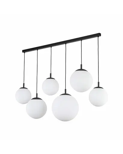 Подвесной светильник TK Lighting 4792 Esme E27 6x15W IP20 Bk - фото 1