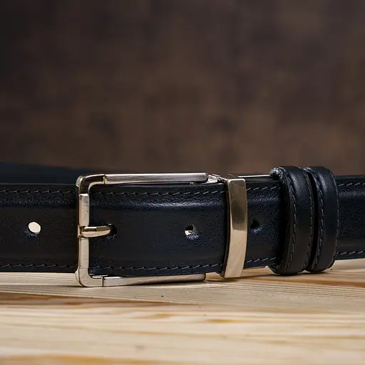 Ремінь шкіряний Grande Pelle чоловічий 3,4х120 см acs0014943 - фото 7