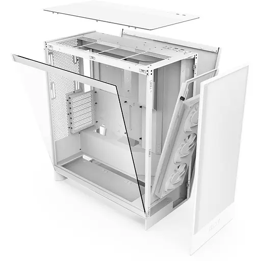 Корпус NZXT H7 Flow White (CM-H72FW-01) без блока питания - фото 9