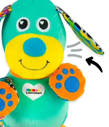 М'яка іграшка підвіска Lamaze Собачка зі звуком L27023 - фото 2