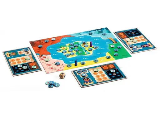 Настольная игра Djeco Пиратский остров (Pirate Island) (DJ08595) - фото 2