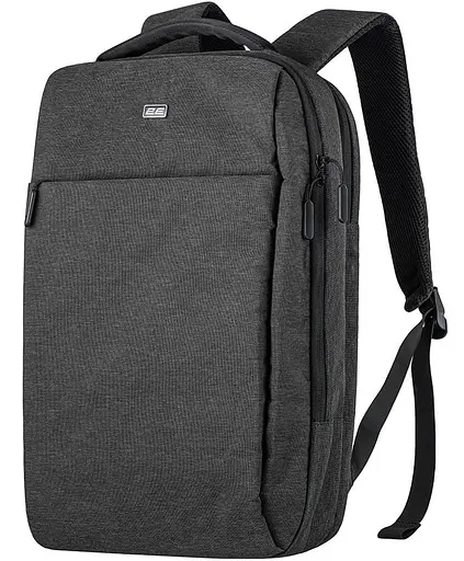 Рюкзак для ноутбука 2E 16" Melange, black (2E-BPN9266BK) - фото 1