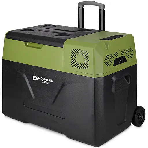 Холодильник туристический компрессорный Mountain Goat XTREME 39.3 л электрический, переносной Black/Olive (P-5905973404921) - фото 1