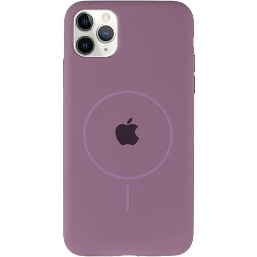 Чохол Epik Silicone Case Full Protective AA with MagSafe для Apple iPhone 11 Pro Max 6.5 Ліловий/Lilac Pride - фото 2