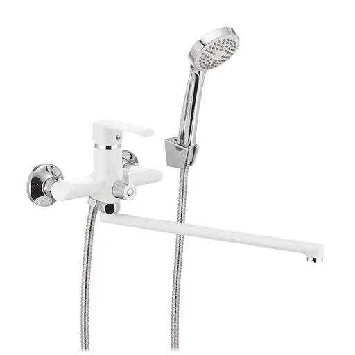 Змішувач для ванни Mixxus Colorado 006 white MI1639 Білий матовий - фото 1