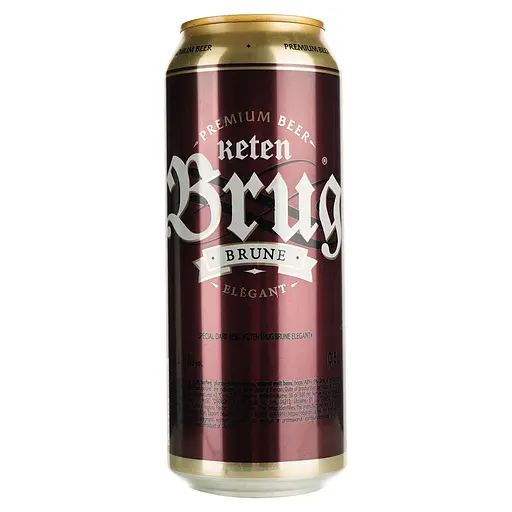 Пиво Keten Brug Brune Elegant, темное, 6%, 0,5 л - фото 5