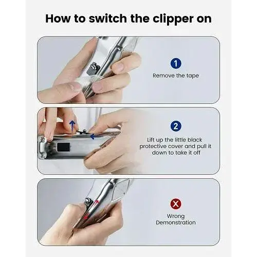 Бездротова машинка для стриження та тример Limural K11S - фото 8