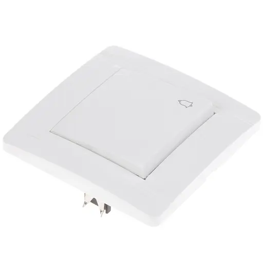 Кнопка дзвінка Brille ZB-1VB wh L15-028 - фото 2
