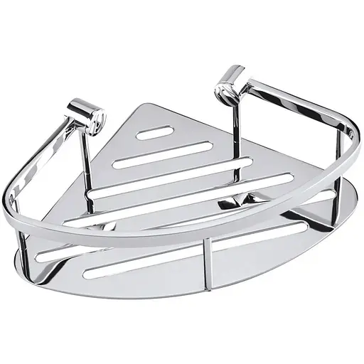 Полка Bemeta Cytro угловая нержавеющая сталь блеск 146208072, Хром - фото 1