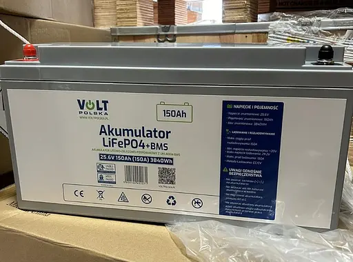 Аккумулятор Volt Polska LiFePO4 25.6V 150 Ah 150A 3840 Wh - фото 2