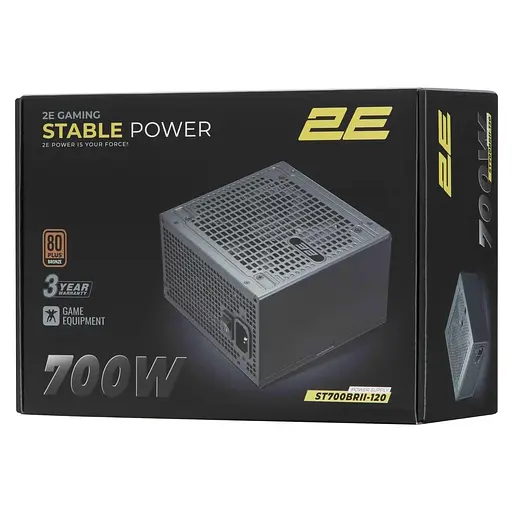 Блок живлення 2E GAMING Stable Power Pro 700W ATX 3.1 80+ Bronze (2E-ST700BRII-120) - фото 10