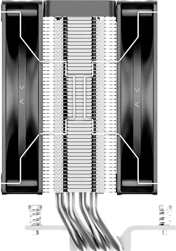 Воздушное охлаждение Ocypus Delta A40 Elite Dual Black (DELTA-A40-BK2NNWN00X-GL) - фото 3