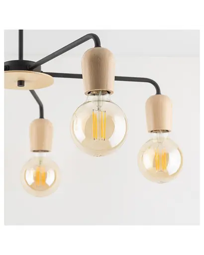 Люстра TK Lighting 4969 Miriam E27 5x15W IP20 - фото 2