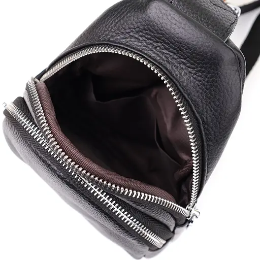 Женская сумка слинг Vintage из натуральной кожи 15х21.5х6.5 см sum0027594 - фото 7