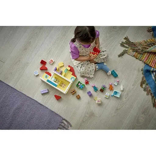 Конструктор LEGO DUPLO Peppa Pig Сімейний будинок 84 деталі (10467 - фото 6